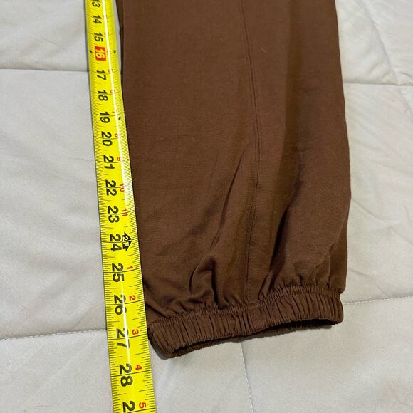 Womens Oversized Wide Leg Jumpsuit with Pockets Elastic Waist Open Back Large - Picture 7 of 9